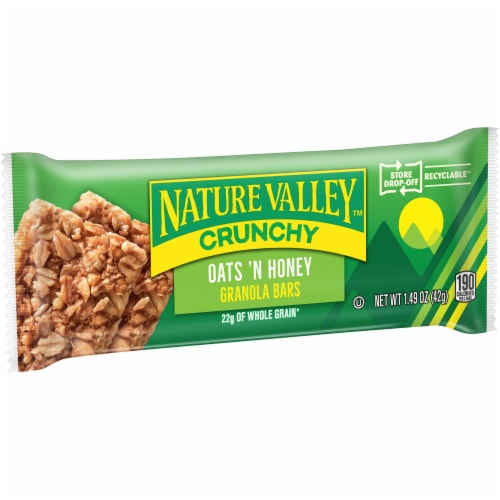 Nature Valley™ Crunchy Oats 'N Honey Granola Bar, 1.49 oz - City Market