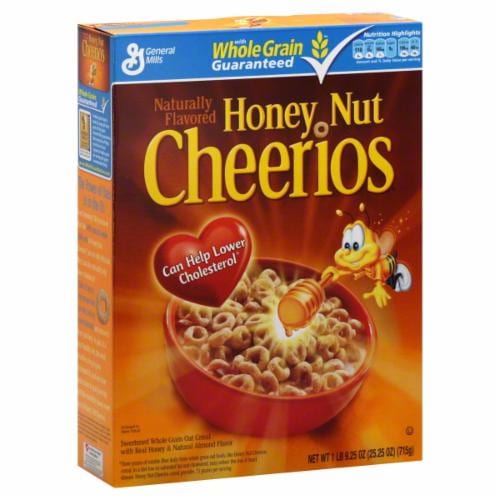 Cheerios Honey Nut Cereal Perspective: front