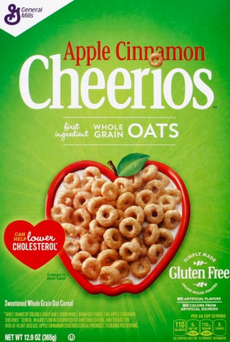 General Mills Apple Cinnamon Cheerios™ Cereal Perspective: front