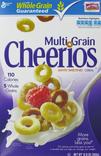 Cheerios Multi Grain Cereal Perspective: front