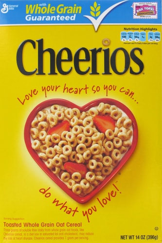 Cheerios Perspective: front