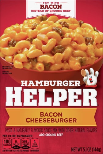 Hamburger Helper Bacon Cheeseburger Pasta & Sauce Mix