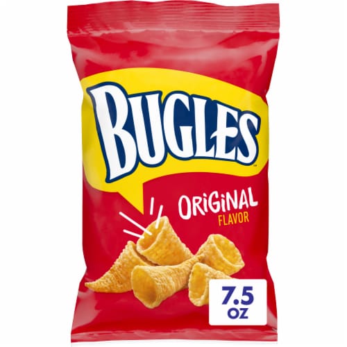 Bugles Original Crispy Corn Snacks Perspective: front