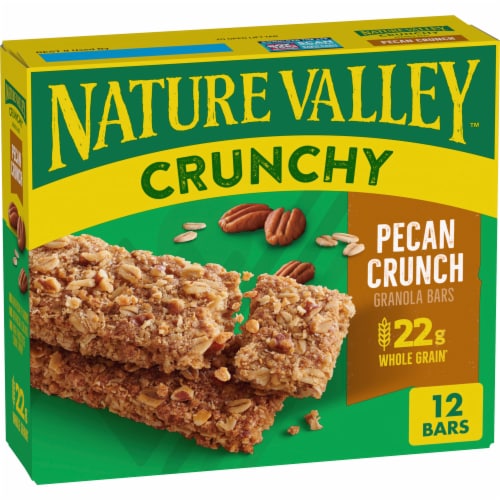 Nature Valley Pecan Crunchy Granola Bars Perspective: front