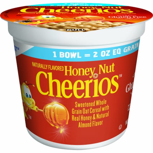Cheerios™ Honey Nut Cereal Cup Perspective: front