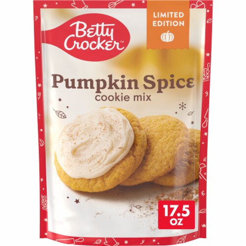 Betty Crocker™ Limited Edition Pumpkin Spice Cookie Mix Perspective: front