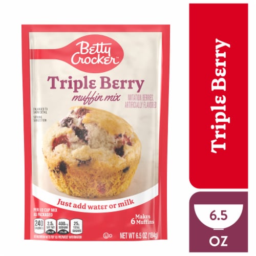 Betty Crocker™ Triple Berry Muffin Mix Perspective: front