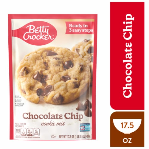 Betty Crocker Chocolate Chip Cookie Mix Perspective: front