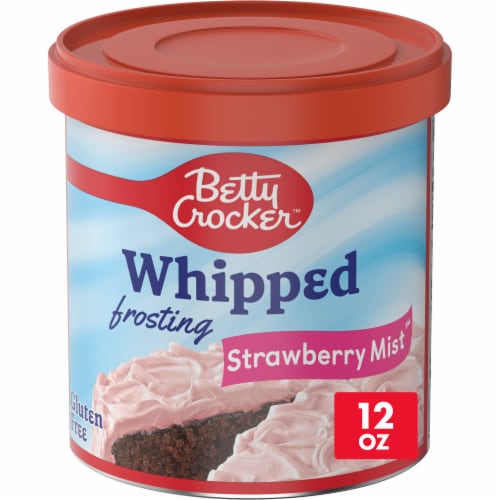 Betty Crocker Whipped Strawberry Mist Frosting Perspective: front