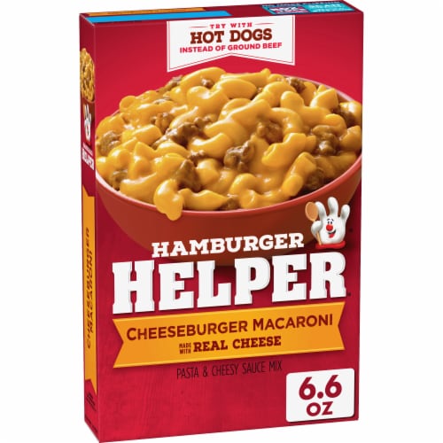 Hamburger Helper™ Cheeseburger Macaroni Made With Real Cheese Perspective: front