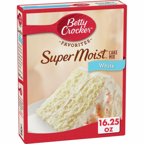 Betty Crocker Super Moist White Cake Mix 16 25 Oz Food 4 Less