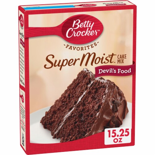 Betty Crocker Super Moist Devil's Food Cake Mix Perspective: front