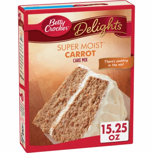 Betty Crocker™ Delights Super Moist™ Carrot Cake Mix Perspective: front