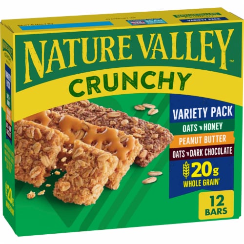 Nature Valley Crunchy Granola Bars Variety Pack Perspective: front