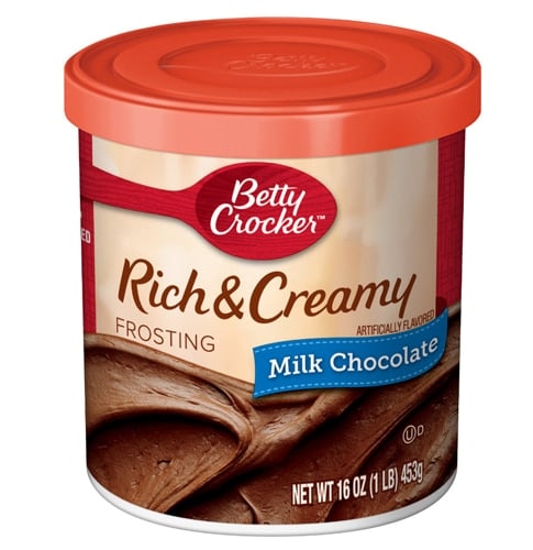 Betty Crocker™ Rich & Creamy Milk Chocolate Frosting Perspective: front