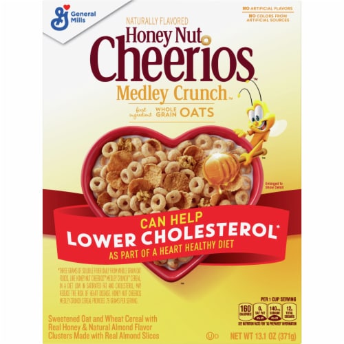 General Mills Honey Nut Cheerios™ Medley Crunch Cereal Perspective: front