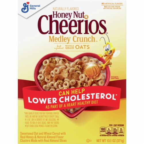 Calories in Cheerios Honey Nut Medley Crunch Cereal