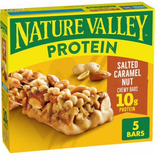 Betydelig rør øve sig Nature Valley Protein Salted Caramel Nut Chewy Bars, 7.1 oz - Kroger