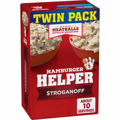 Stroganoff Hamburger Helper Twin Pack Perspective: front