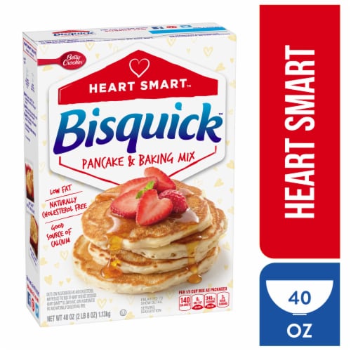 Betty Crocker Heart Smart Bisquick Pancake and Baking Mix Perspective: front