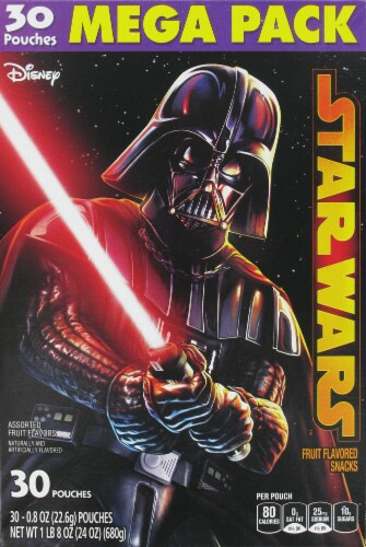 Star Wars Fruit Snacks Mega Pack Perspective: front