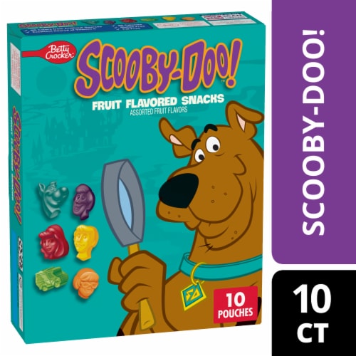 Scooby Doo Gluten Free – Fruit Flavored Snacks Gummy Treat Pouches Kids School and Pantry Snacks