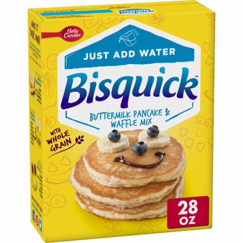 Betty Crocker™ Bisquick™ Just Add Water Buttermilk Pancake & Waffle Mix Perspective: front