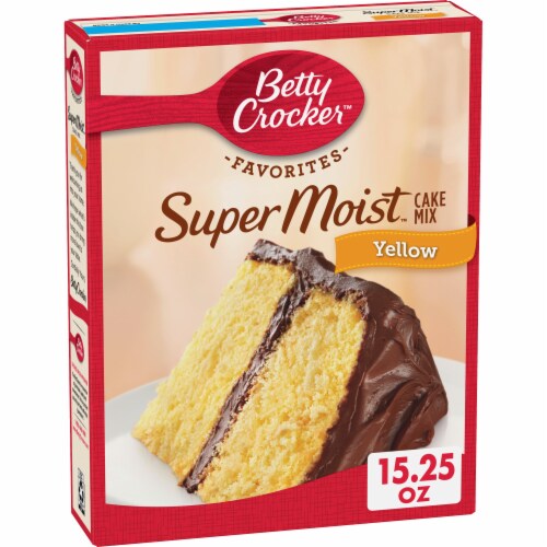 Betty Crocker™ Super Moist™ Yellow Cake Mix Perspective: front