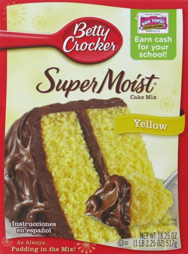 Smith S Food And Drug Betty Crocker Super Moist Yellow Cake Mix 18 25 Oz