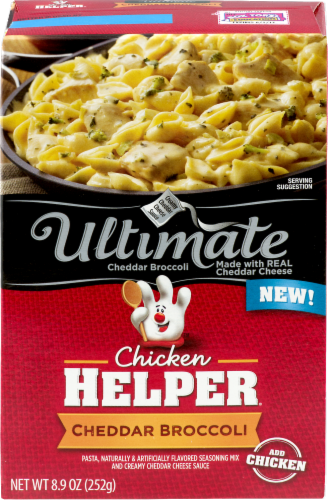 Chicken Helper Ultimate Cheddar Broccoli Perspective: front