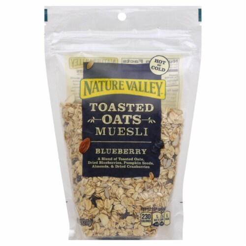 Nature Valley® Toasted Oats with Blueberry Muesli Perspective: front