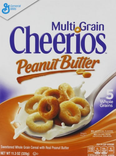 Multi Grain Peanut Butter Cheerios Perspective: front