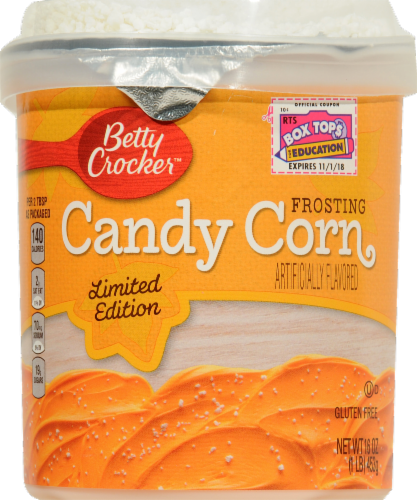Betty Crocker Candy Corn Frosting Perspective: front