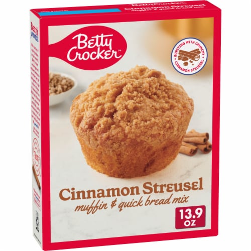 Betty Crocker™ Cinnamon Streusel Muffin and Quick Bread Mix Perspective: front