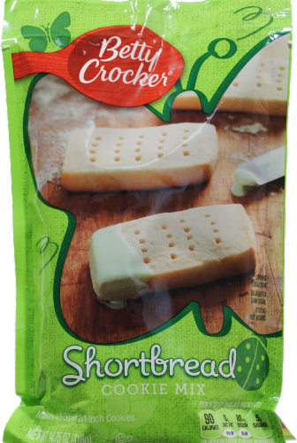 Betty Crocker Shortbread Cookie Mix Perspective: front