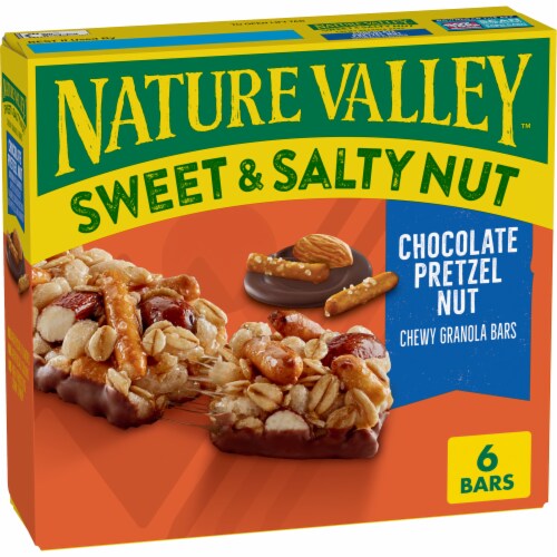 Nature Valley Sweet & Salty Nut Chocolate Pretzel Granola Bars