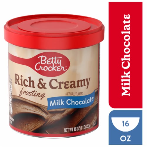 Betty Crocker Gluten Free Milk Chocolate Frosting Perspective: front