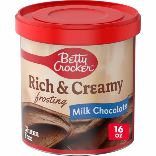 Betty Crocker Gluten Free Milk Chocolate Frosting Perspective: front