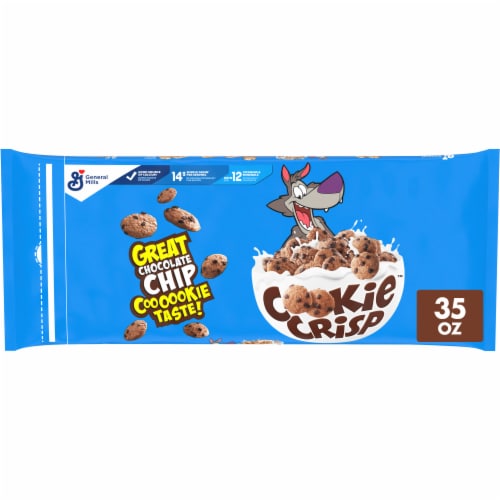 General Mills Cookie Crisp Value Bag Cereal Perspective: front
