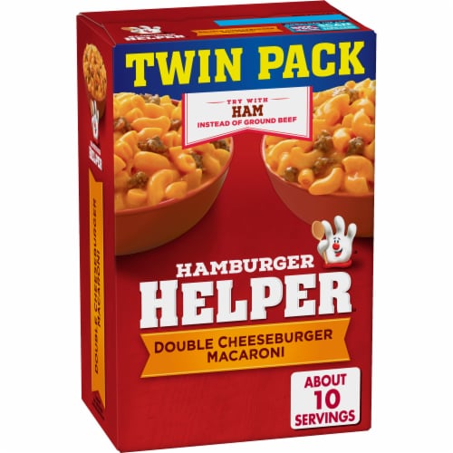 Hamburger Helper Double Cheeseburger Macaroni Perspective: front