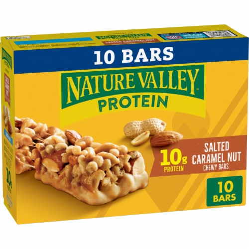 Nature Valley Salted Caramel Granola bars Perspective: front