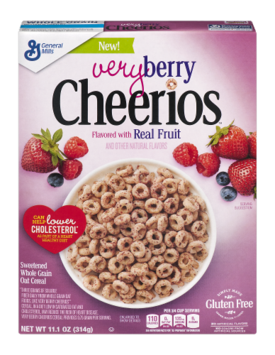 Very Berry Cheerios Perspective: front