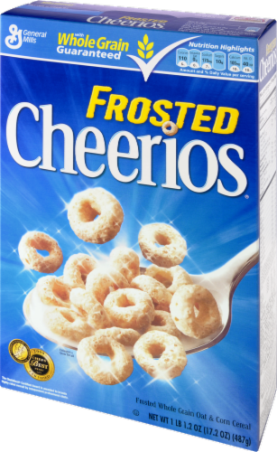 General Mills Frosted Cheerios® Cereal Perspective: front