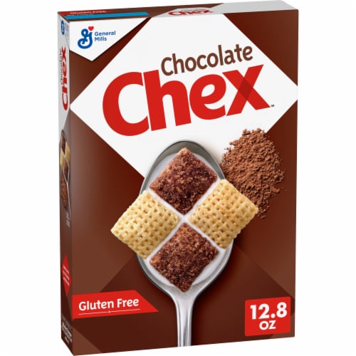 General Mills Chocolate Chex Cereal Perspective: front