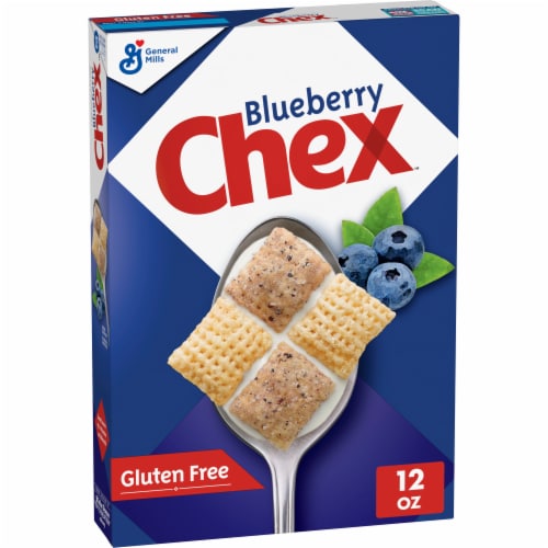 General Mills Blueberry Chex Cereal Perspective: front