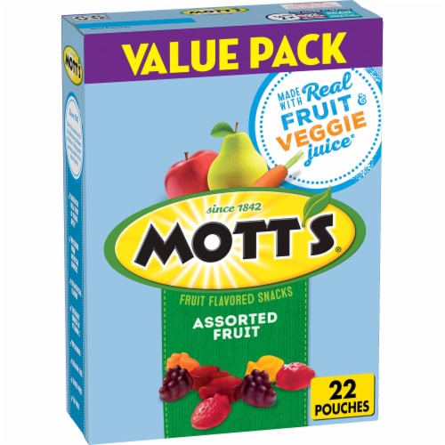 Mott’s Gluten Free Assorted Fruit Flavored Snacks Value Pack