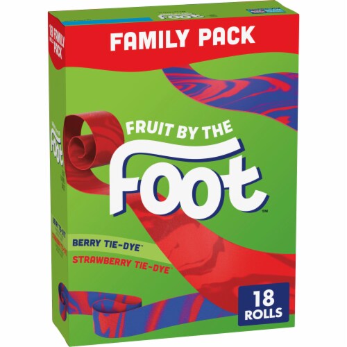 Fruit By The Foot Variety Pack Fruit Flavored Snacks Perspective: front