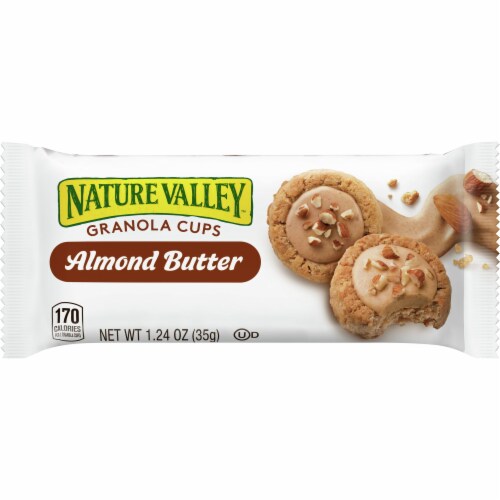 Nature Valley Almond Butter Granola Cups Perspective: front
