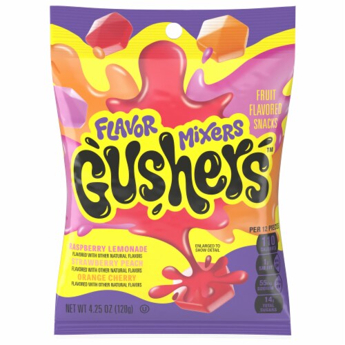 Flavor Mixers Gushers™ Fruit Flavored Snacks Perspective: front