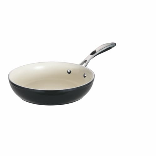 Tramontina 12 in. Stainless Steel Nonstick Frying Pan, Black